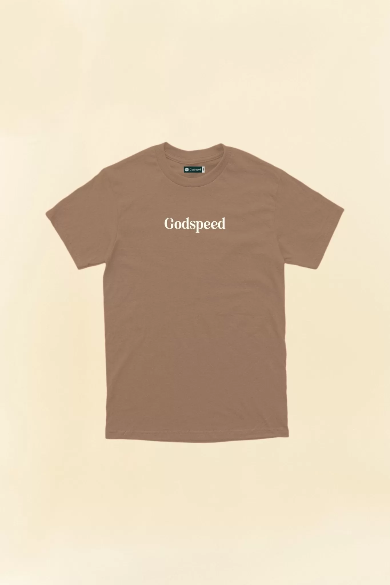 Godspeed 'Zenith' Heavyweight Organic T-Shirt - Brown