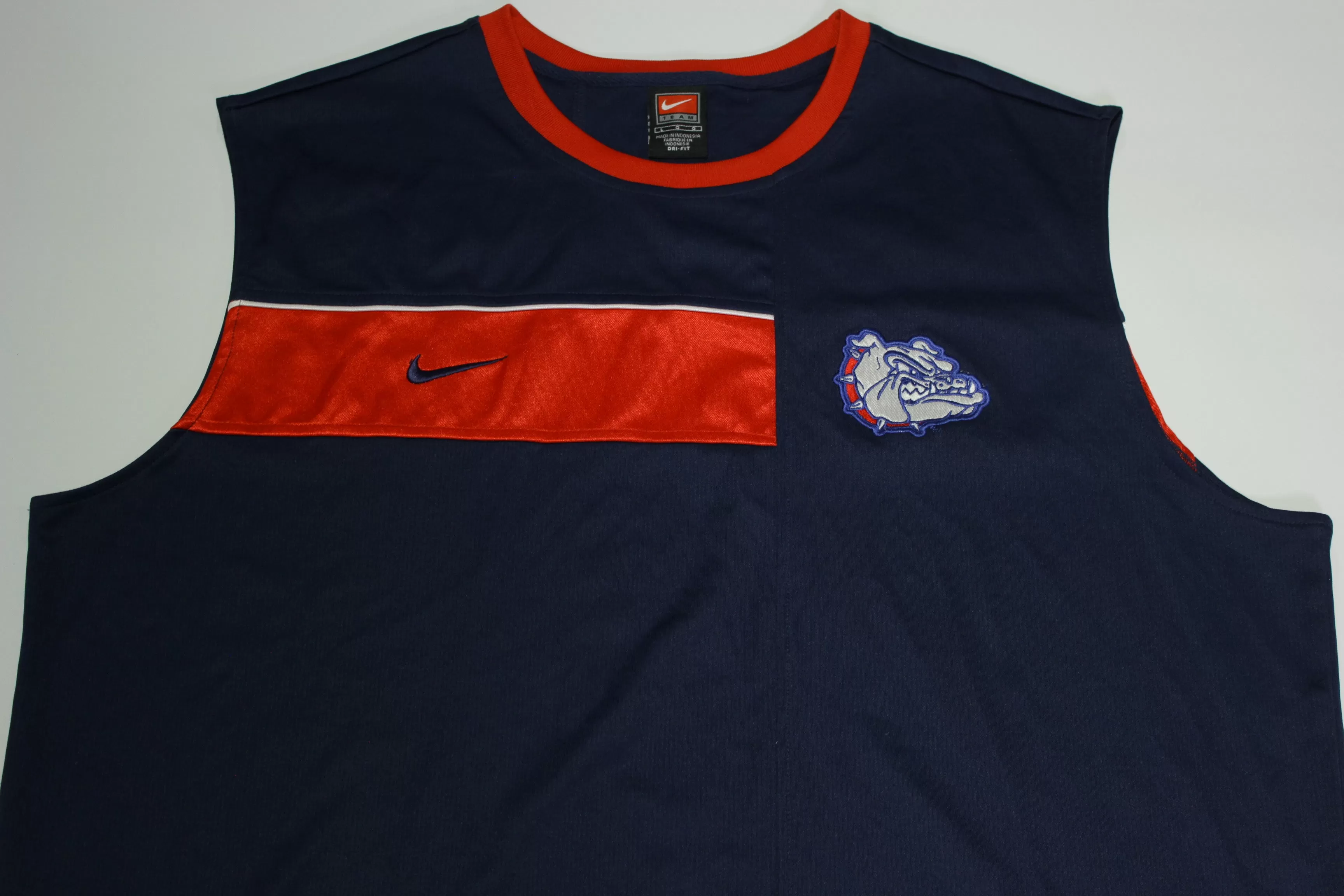 Gonzaga University Spokane Nike Team Sewn Stitch Collegiate Basketball Jersey