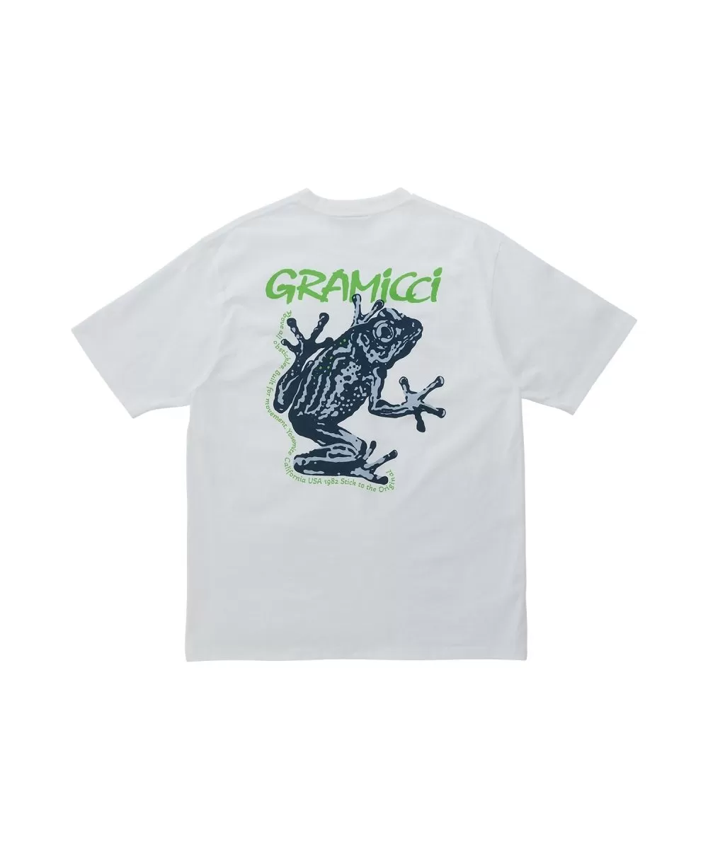 Gramicci STICKY FROG TEE WHITE