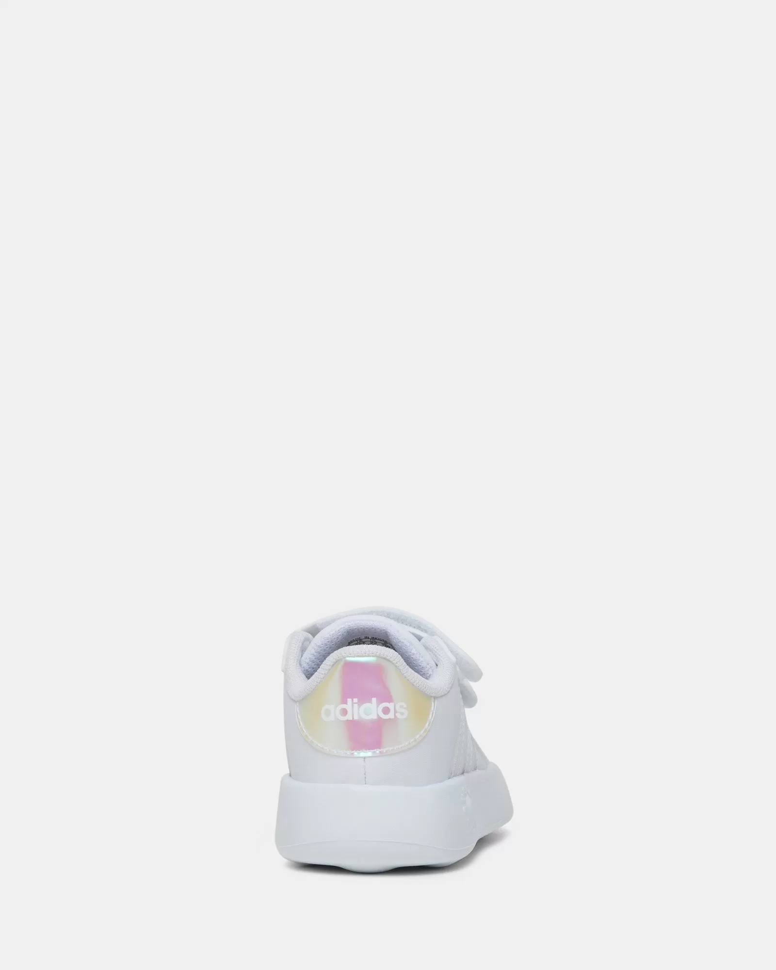 Grand Court 2.0 CF Self-Fastening Infant White/Iridescent