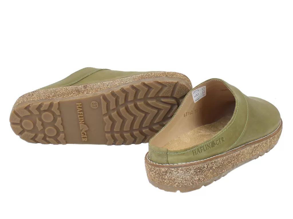 Haflinger Leather Clogs Travel Birmania