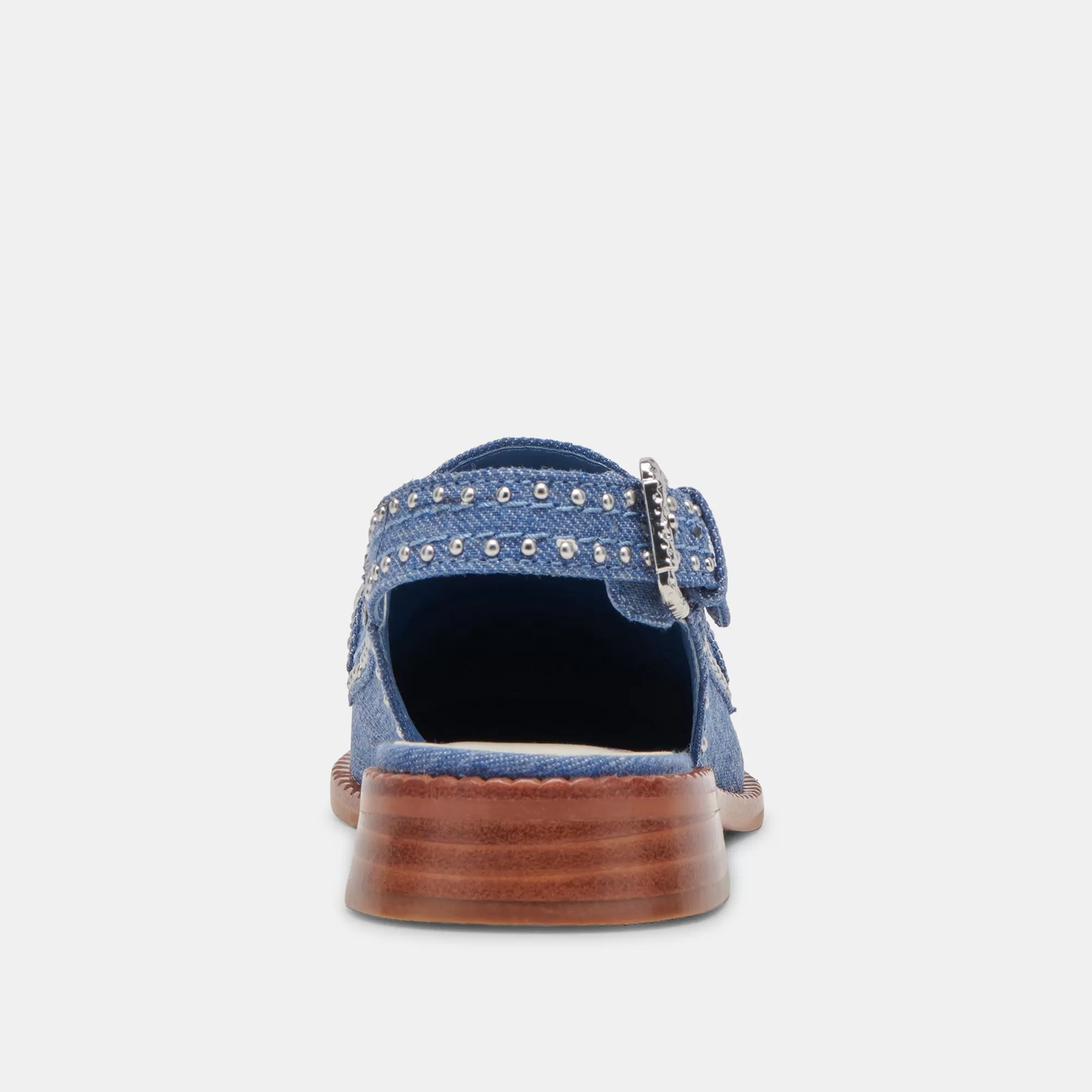 HARDI STUD LOAFERS BLUE DENIM