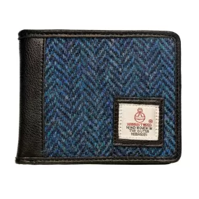 Harris Tweed Wallet - Blue