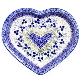 Heart Server in Alpine Blue