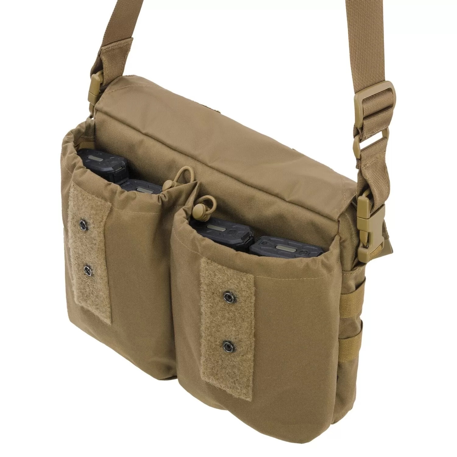 HELIKON-TEX CLAYMORE BAG - CORDURA - DESERT NIGHT CAMO / OLIVE GREEN