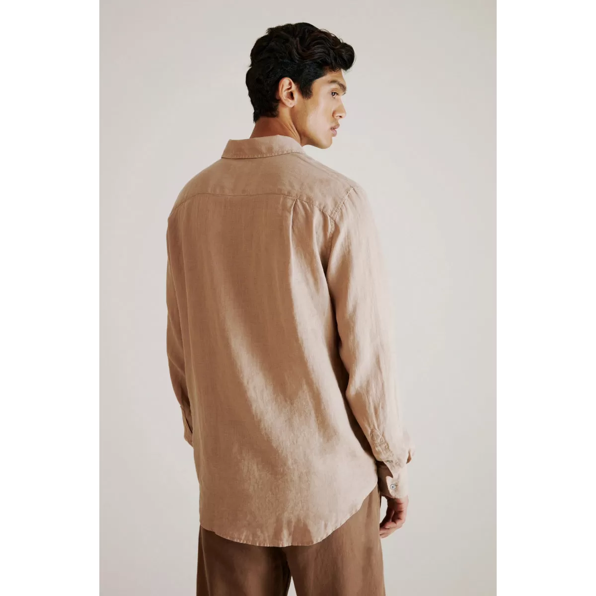 Hope Air Clean Linen Shirt beige