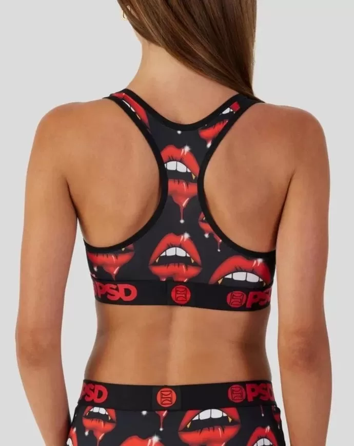 Horror Bite Me Sports Bra