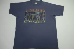 I Pledge Allegiance To The Lamb Vintage Y2K Ray Boltz Jesus FOTL T-Shirt