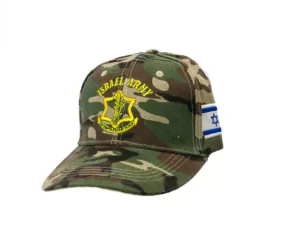 IDF Israeli Army cap Hat Unisex Military Camo Design