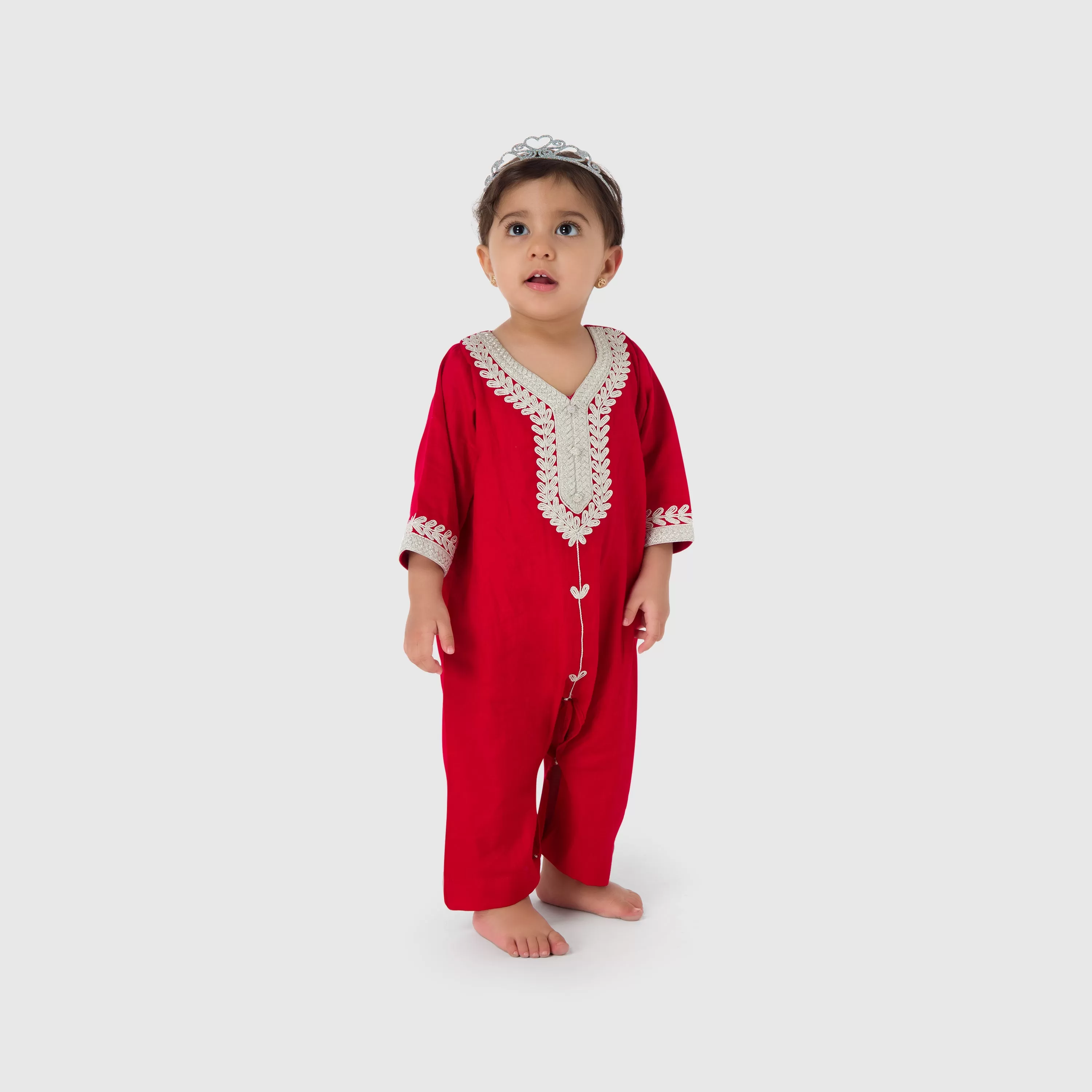 Jalabiya Onesie Classic Collection - Red