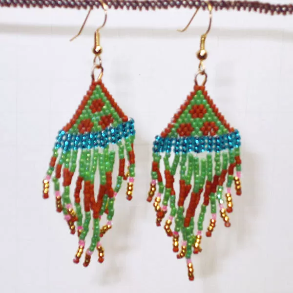 Jalila Indian Fringe Earrings