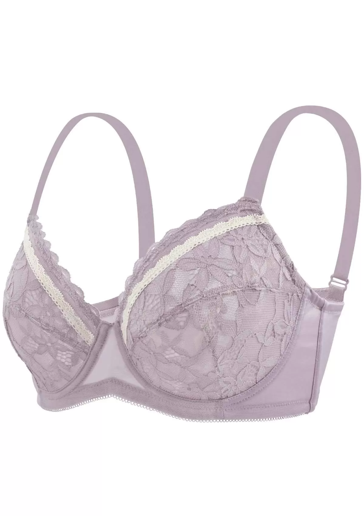 Jessamine Contrast Color Lace Underwire Bra