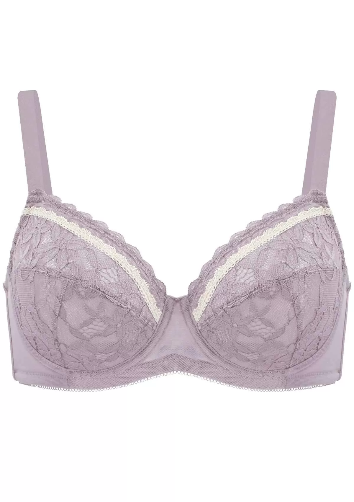 Jessamine Contrast Color Lace Underwire Bra