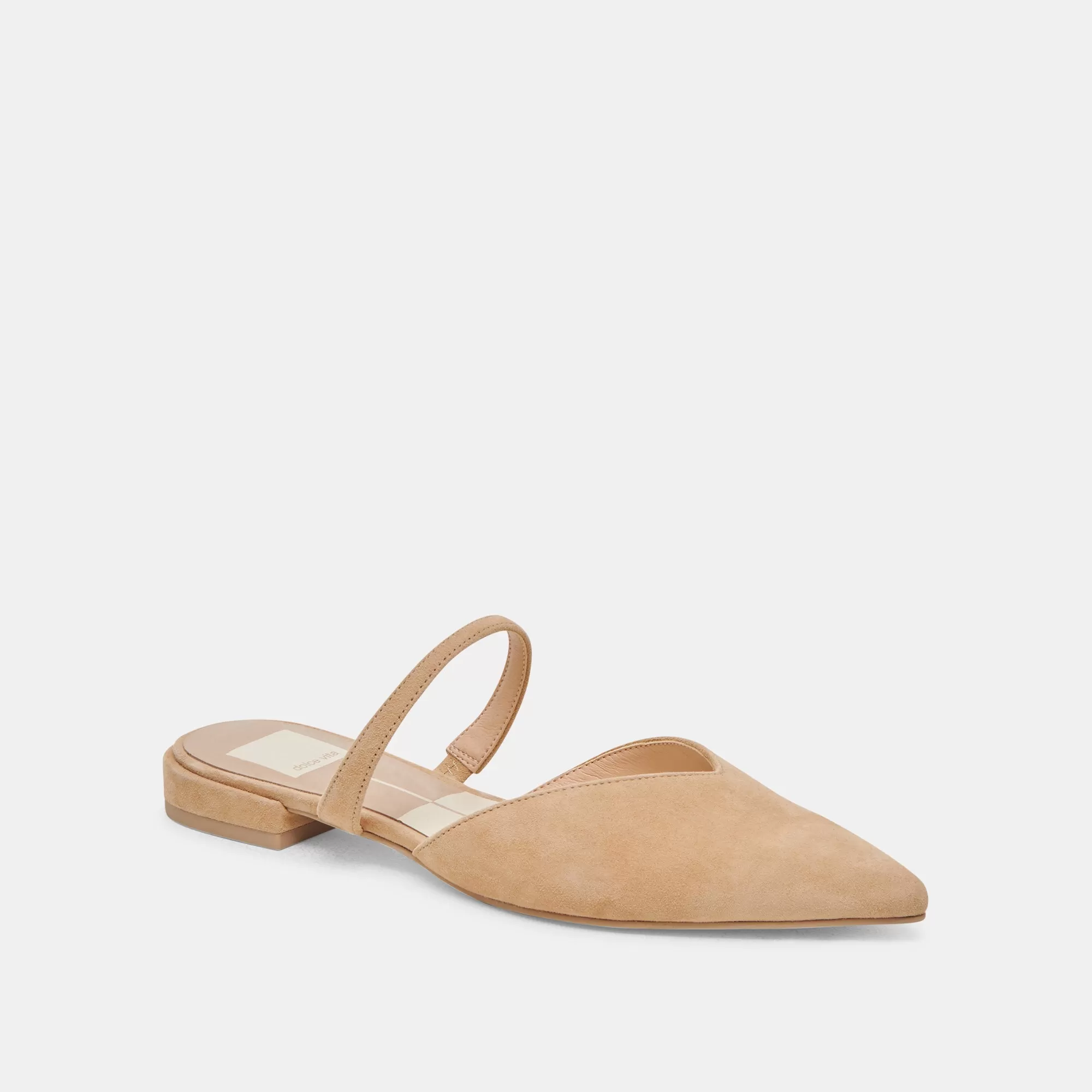 KANIKA FLATS TAN SUEDE