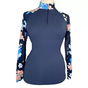 Kastel Denmark Sunshirt in Navy Floral - Women's XS