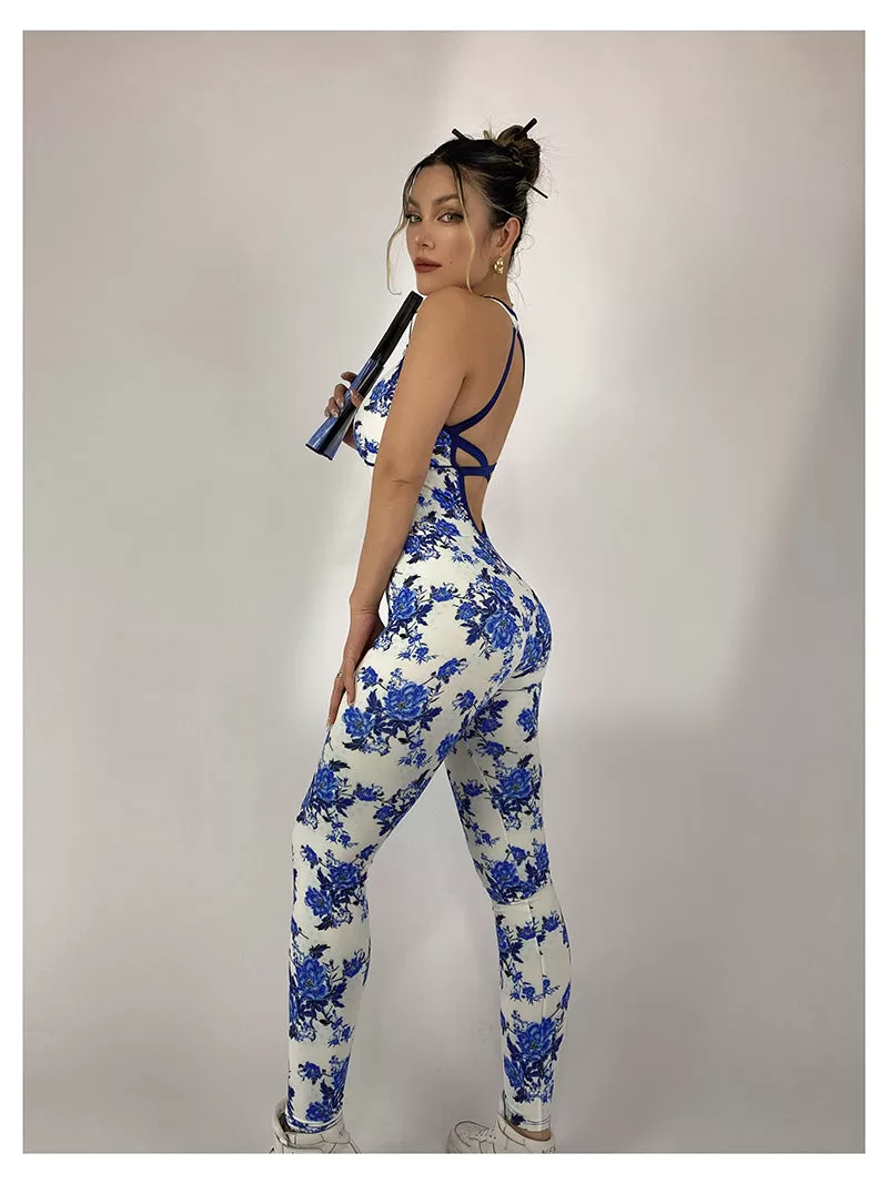 La Fitwear Jumpsuit Porcelaine