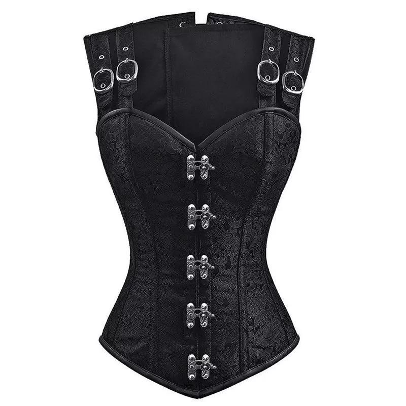 Lace up Back Goth Sexy Body Bustier