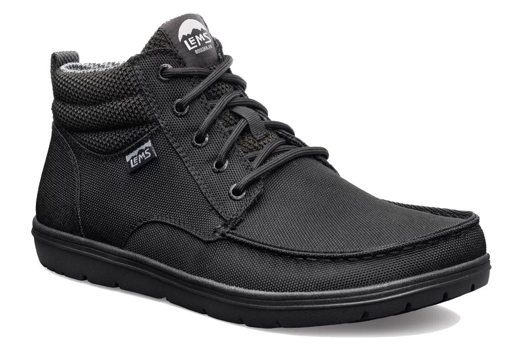 Lems - Boulder Boot Mid - Jet Black (Unisex)