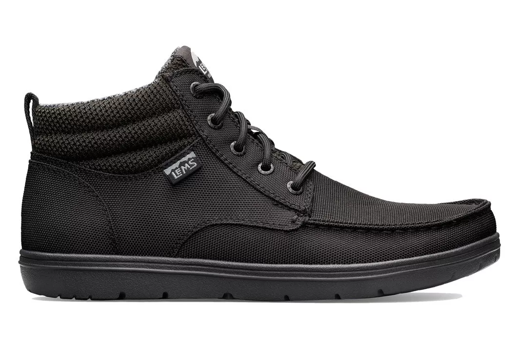 Lems - Boulder Boot Mid - Jet Black (Unisex)