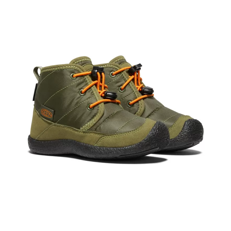 Little Kids' Howser II Waterproof Chukka  |  Capulet Olive/Russet Orange