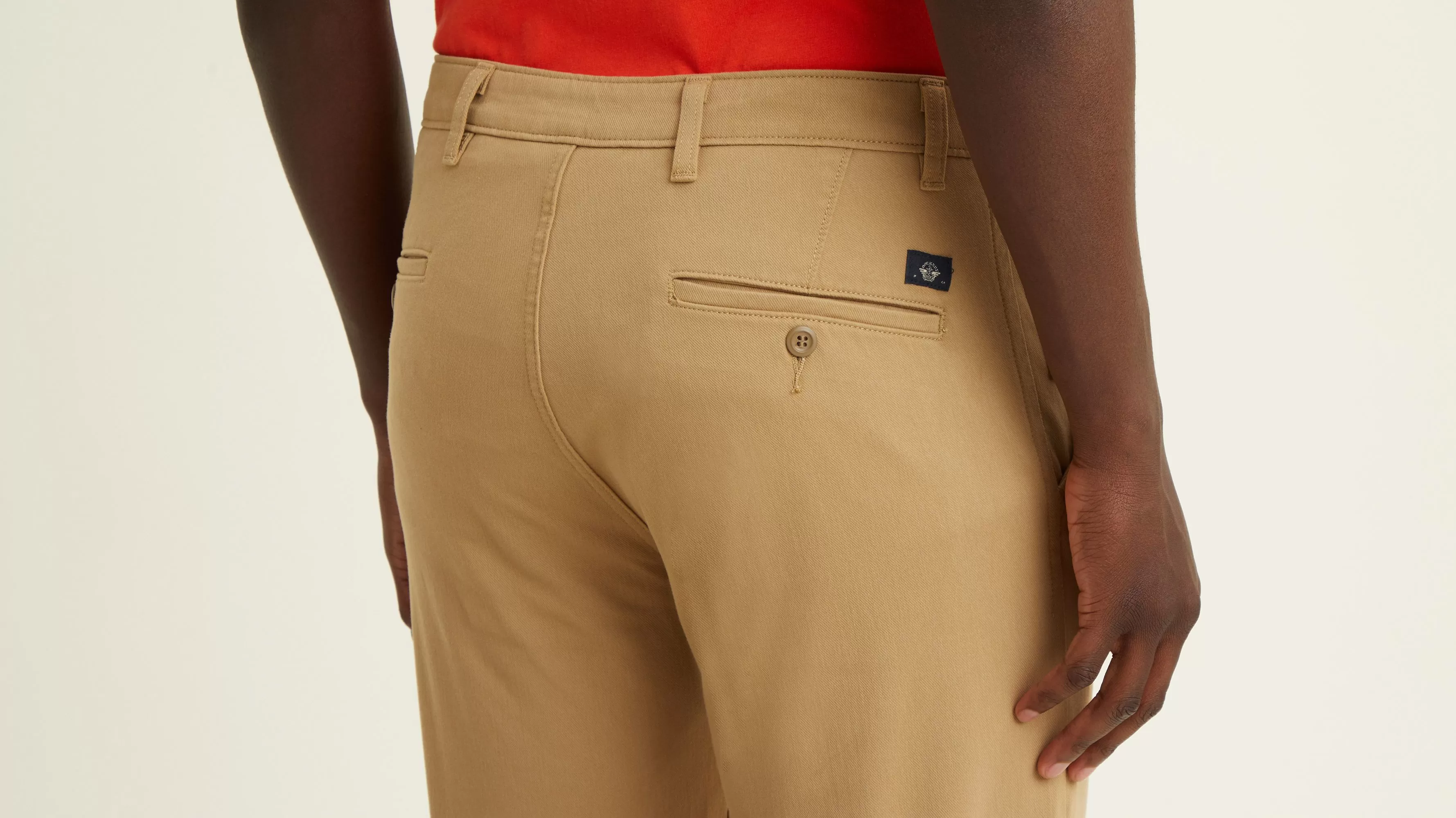 Men's Slim Fit Supreme Flex Alpha Khaki Pants