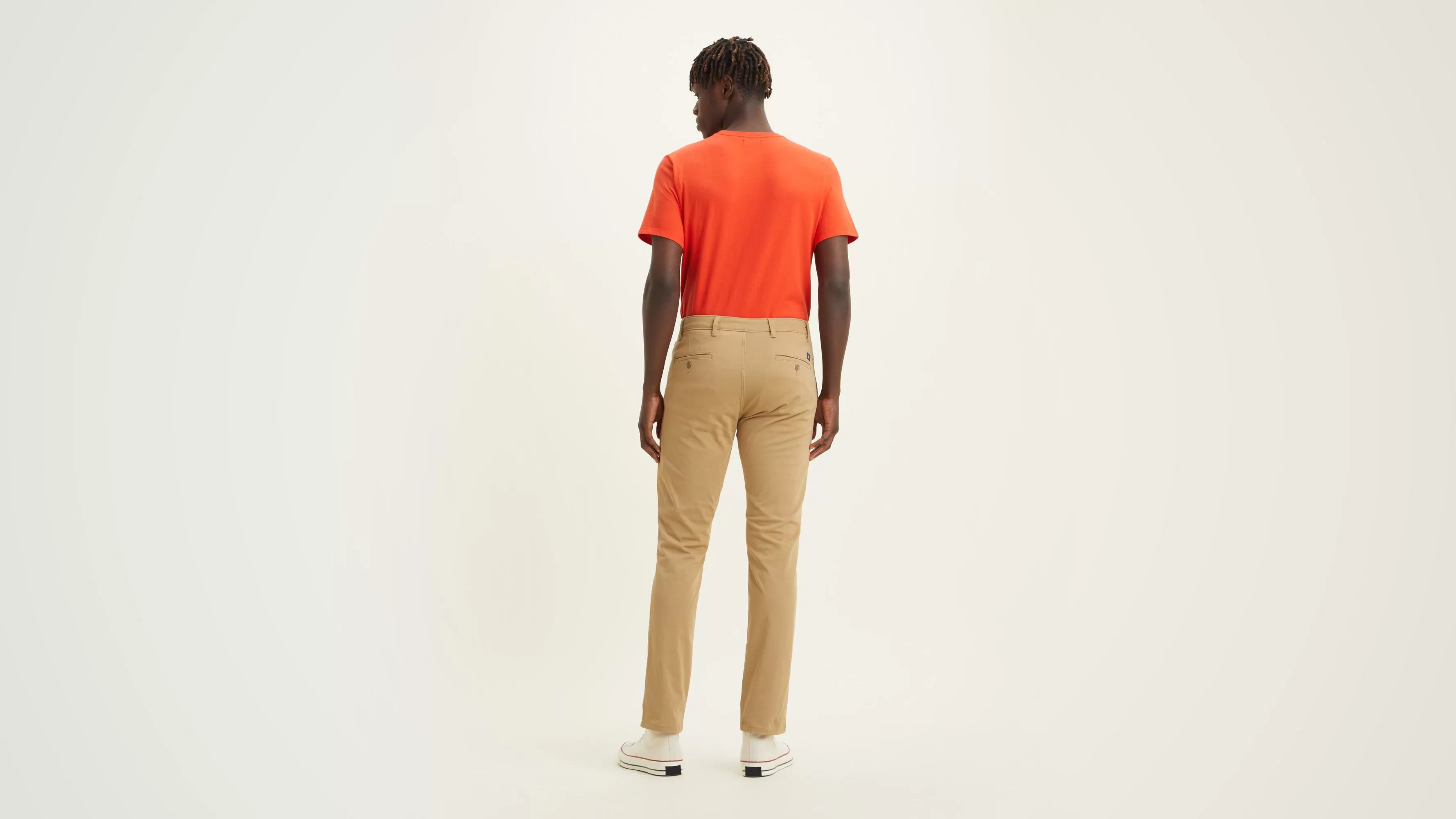 Men's Slim Fit Supreme Flex Alpha Khaki Pants