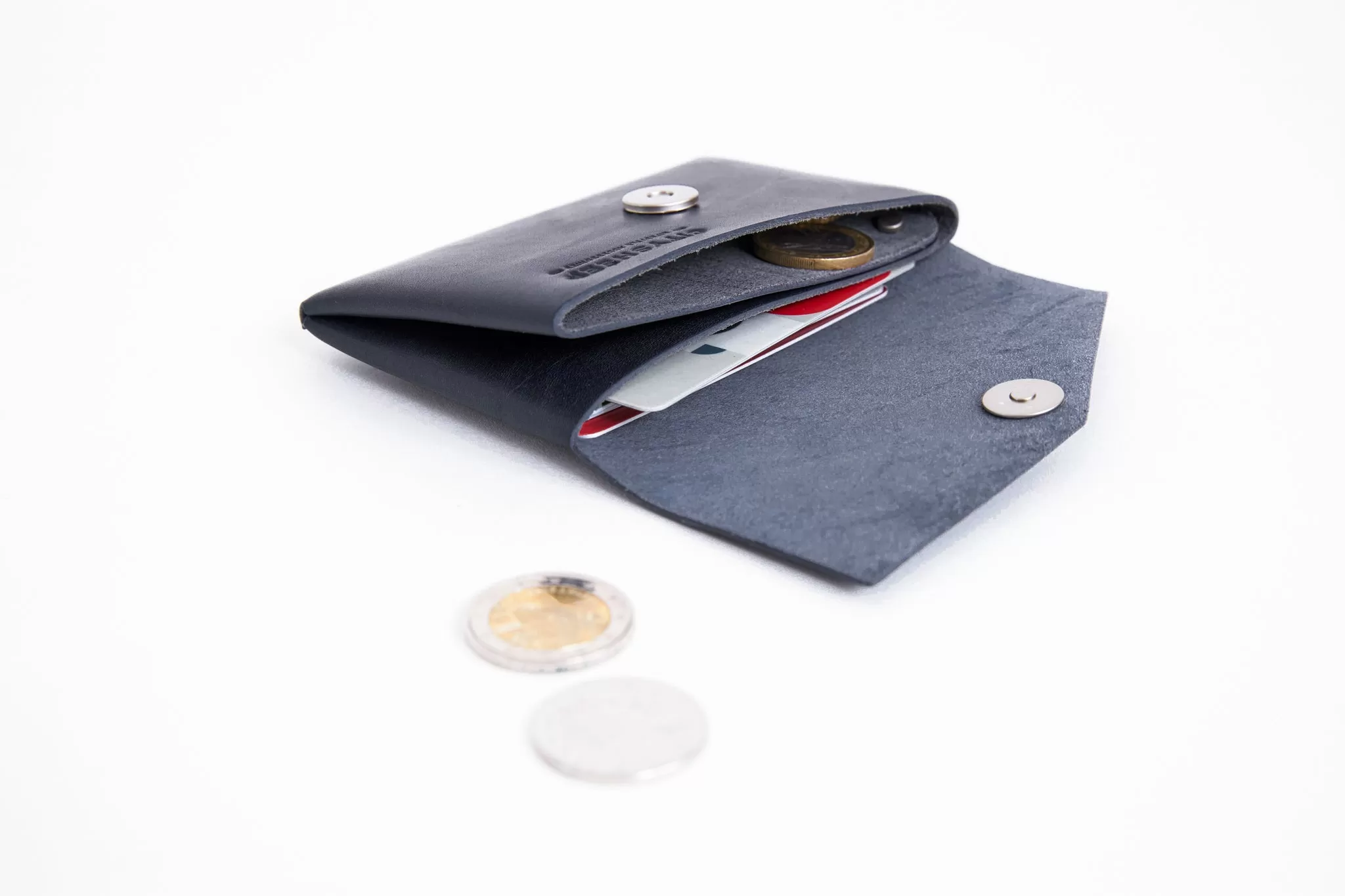 Minimalist seamless wallet/ DEEP blue