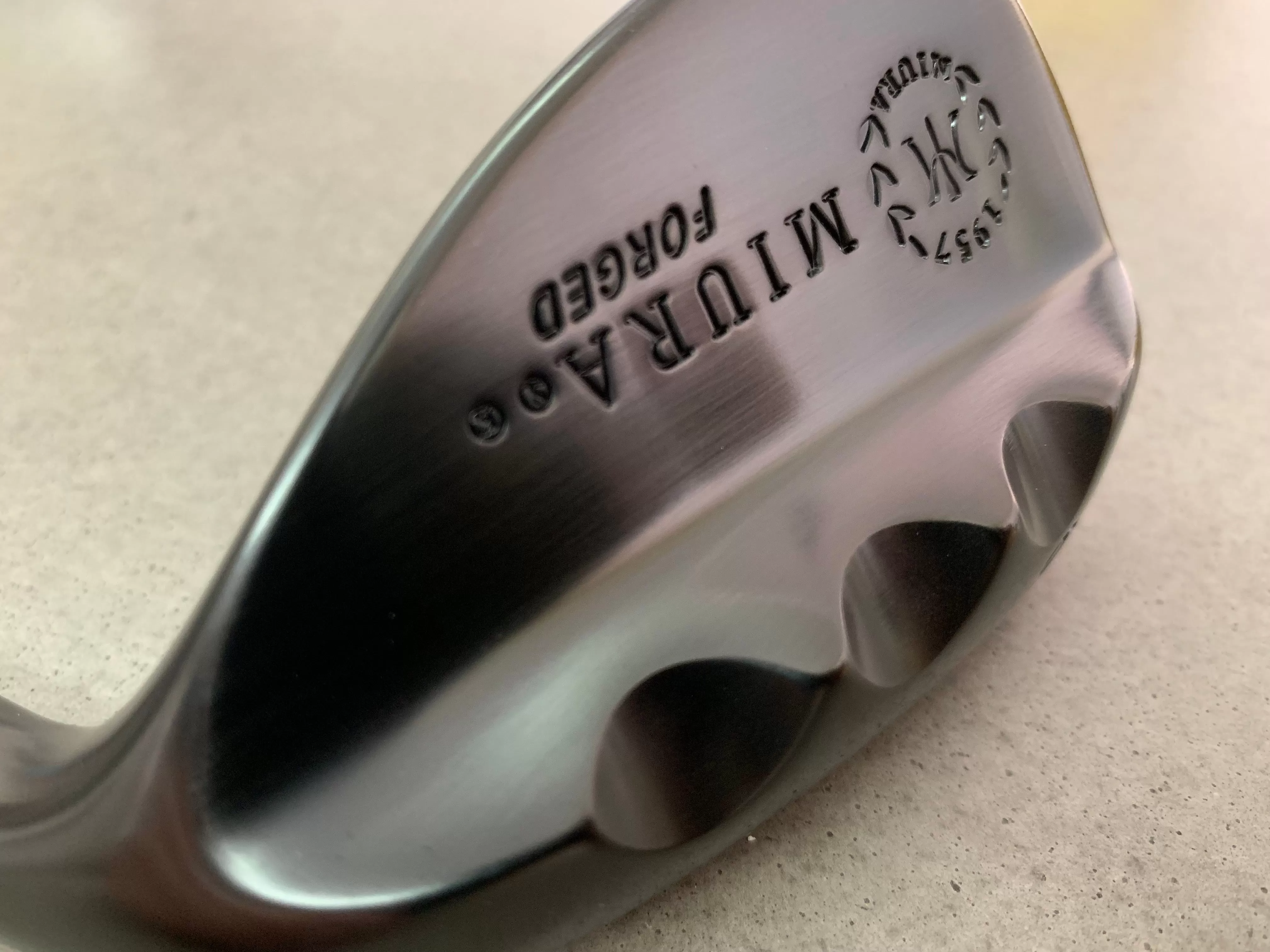 Miura Golf K Grind Wedge Black Boron 59 Degrees