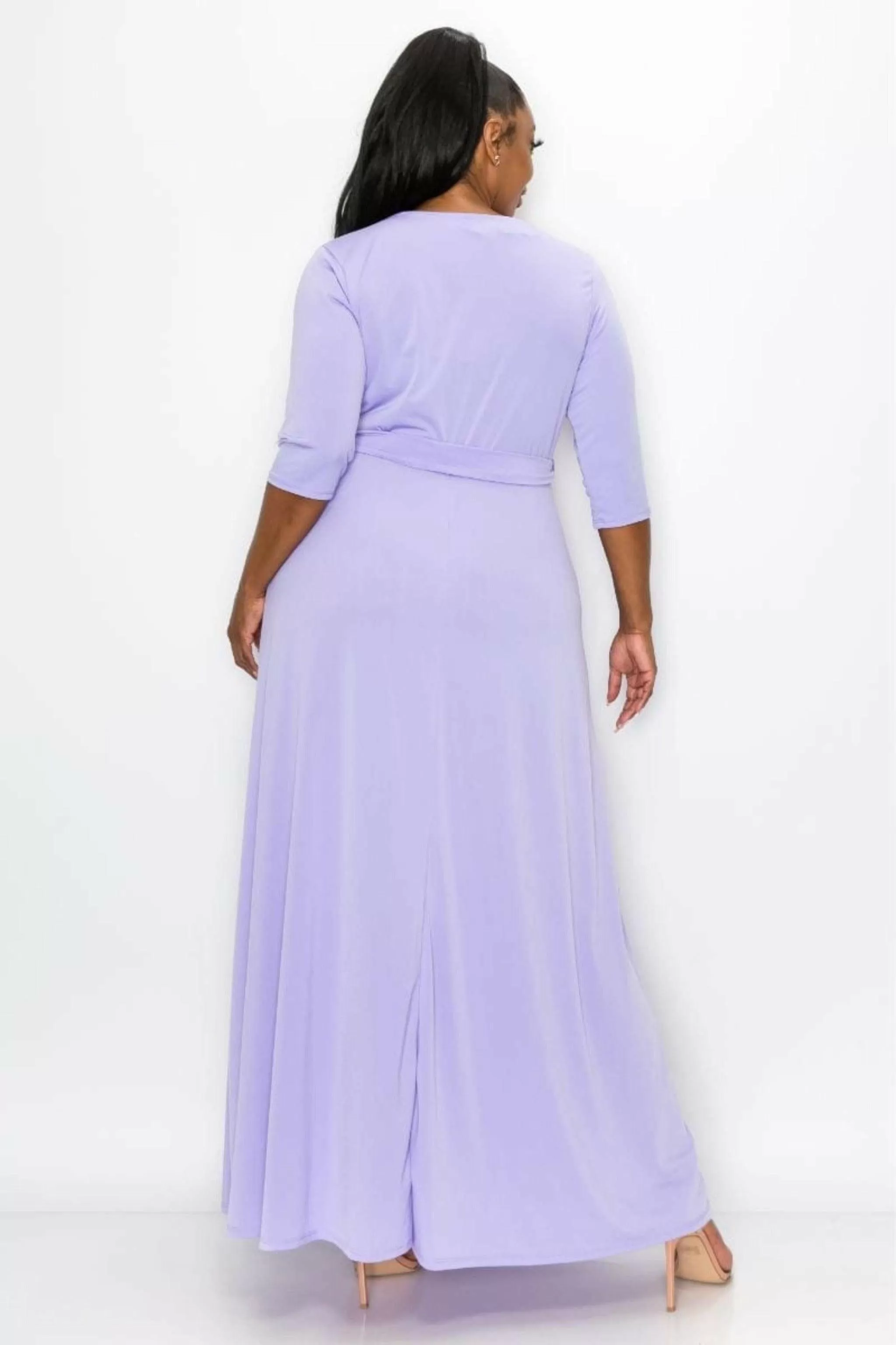 MY GODDESS TWIST FRONT MAXI DRESS