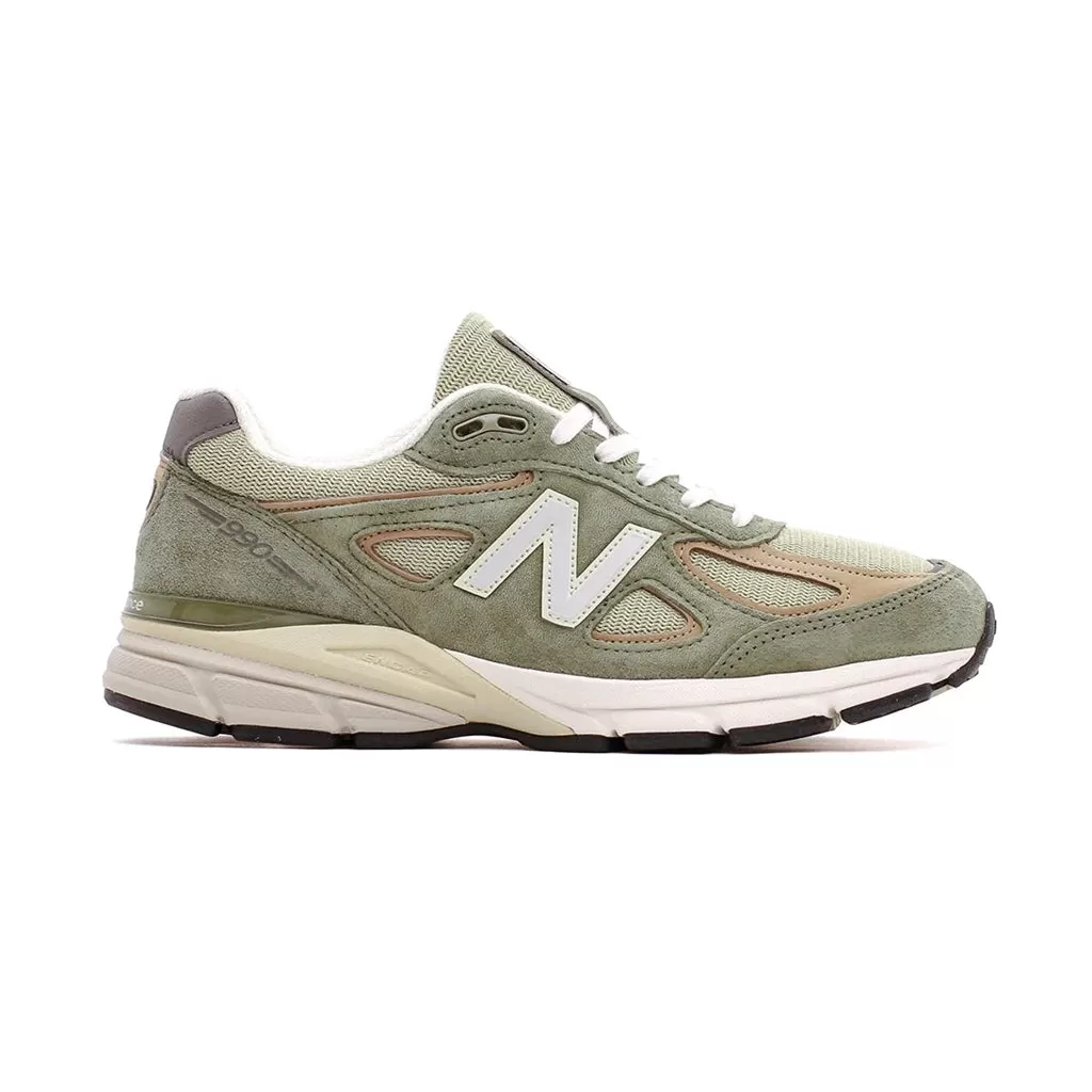 NEW BALANCE U990GT4 OLIVE UNISEX MADE IN USA 990V4