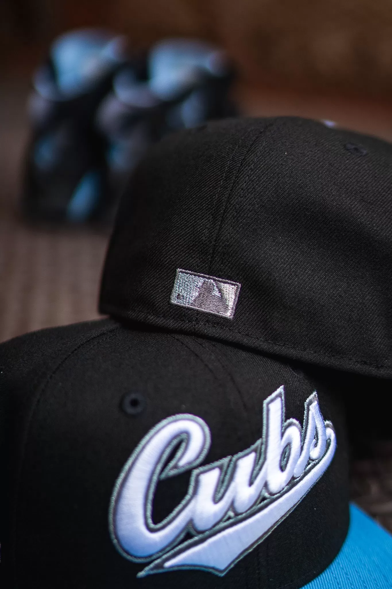 New Era Chicago Cubs Wrigley Field Good Grey UV (Black/Sky)