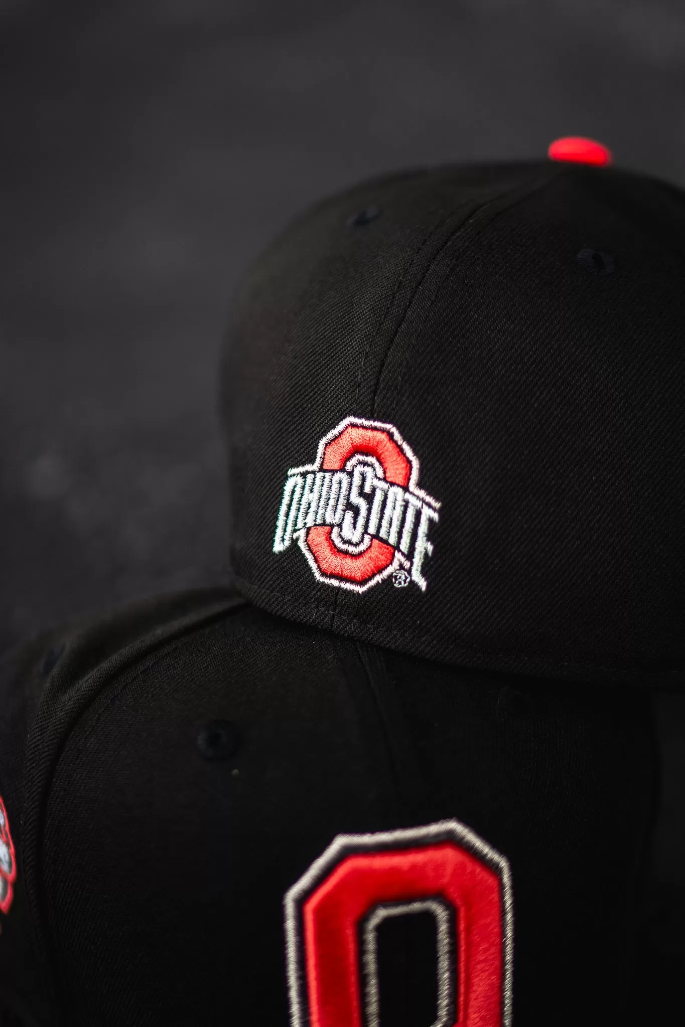 New Era Ohio State Buckeyes Grey UV (Black/Black Satin)