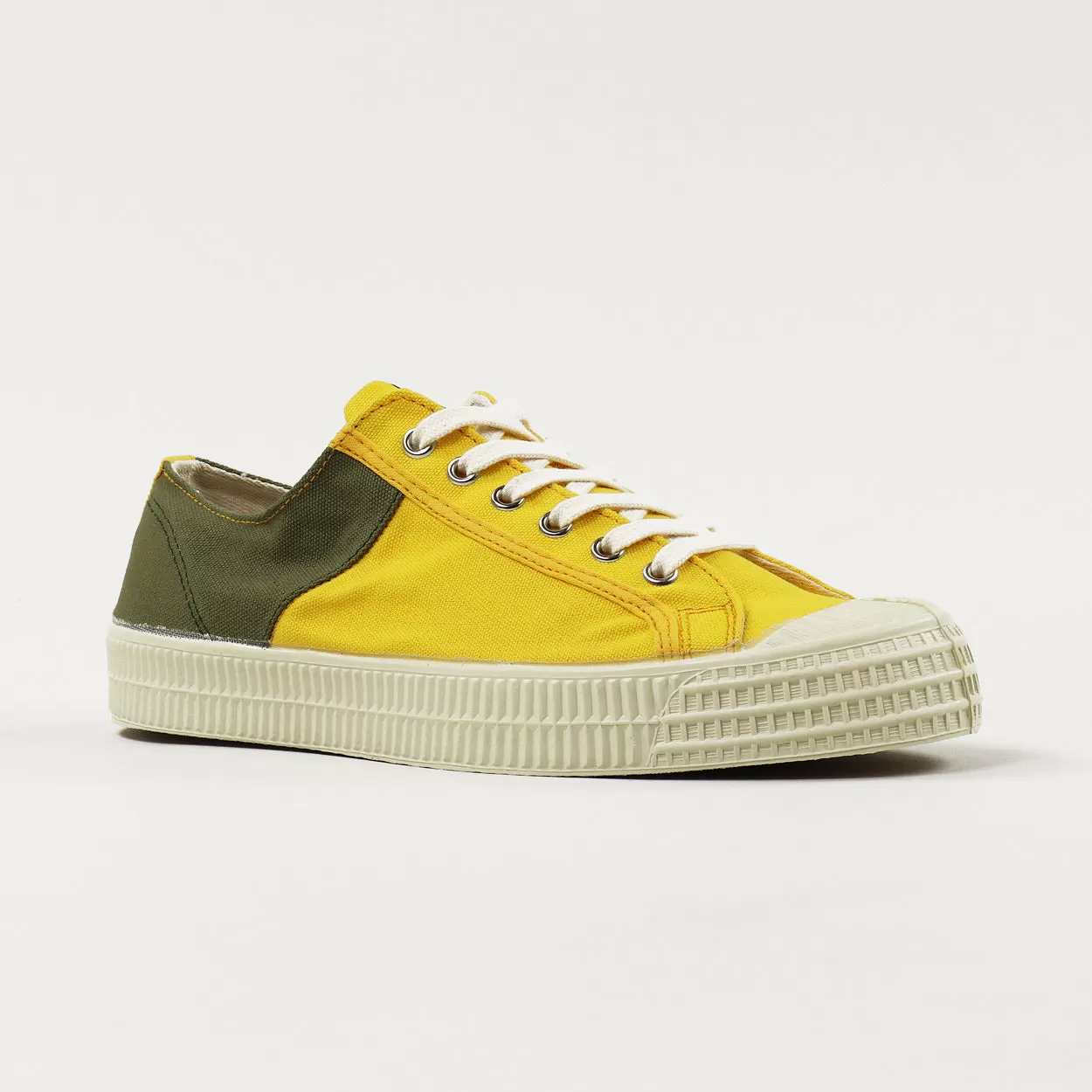 NOVESTA x Universal Works Star Master Two Tone Shoes Olive Sunshine