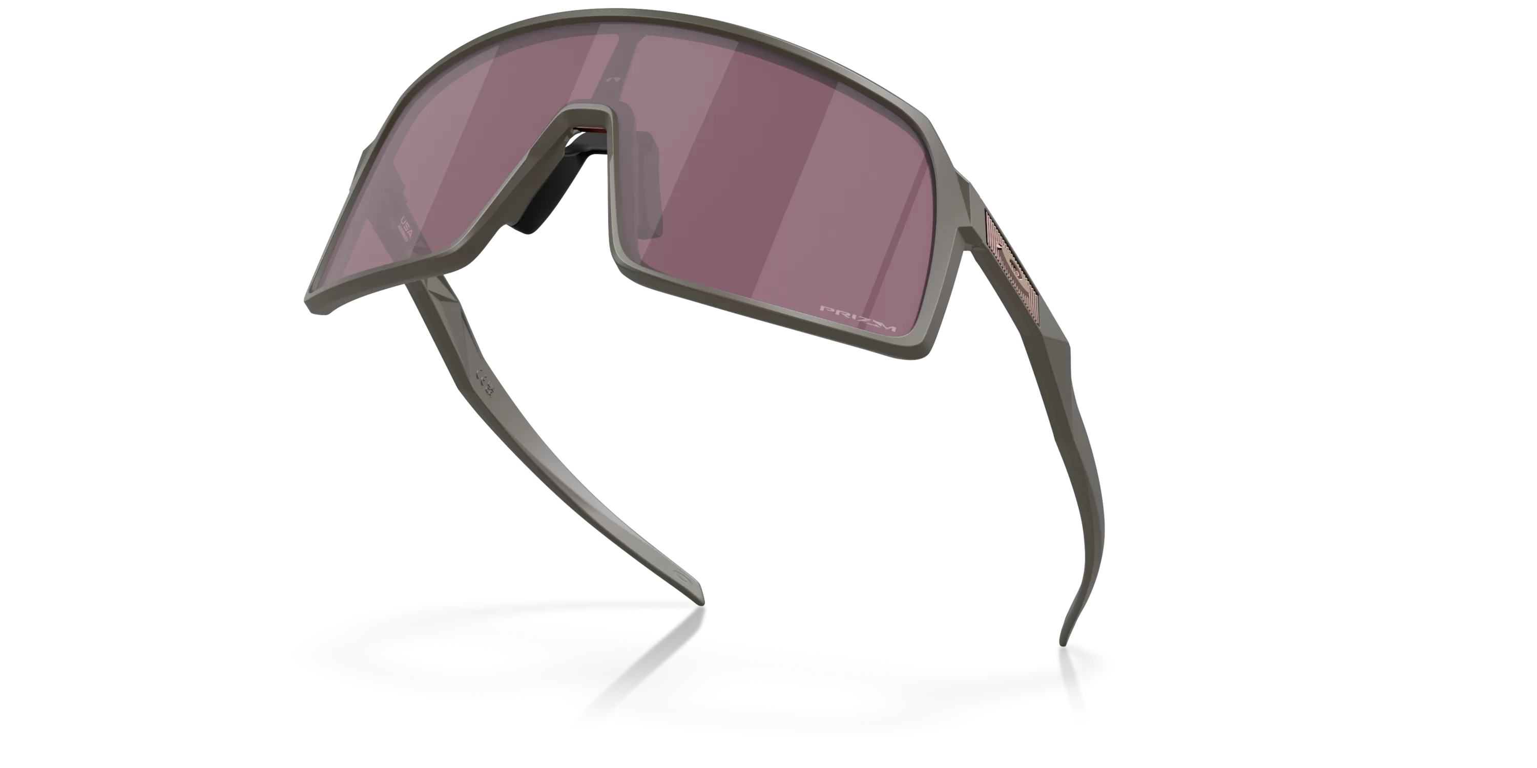 Oakley Sutro Prizm Road Black Lenses - Matte Olive Frame