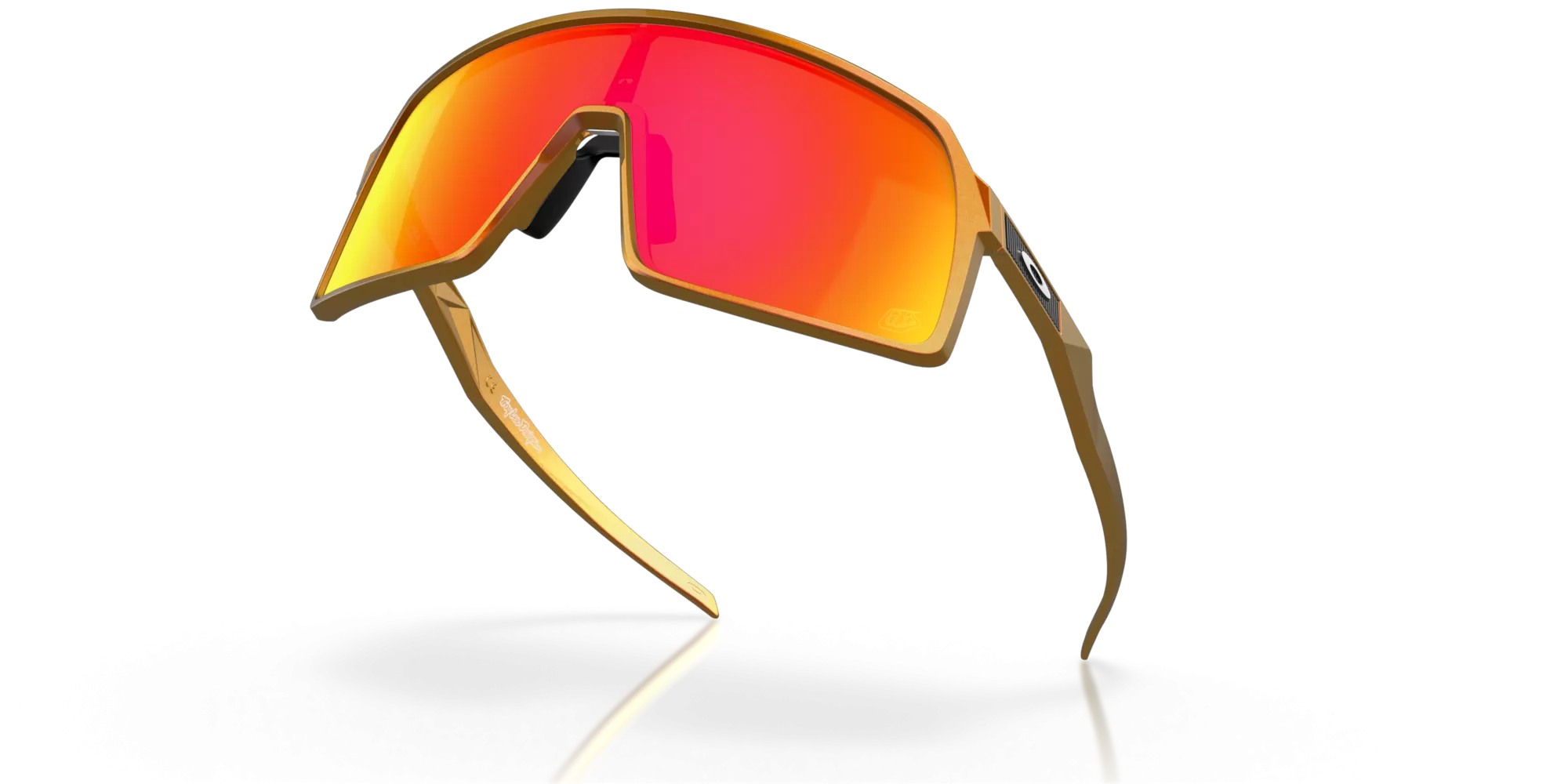 Oakley Sutro Prizm Ruby Lenses Troy Lee Designs Red Gold Shift Frame