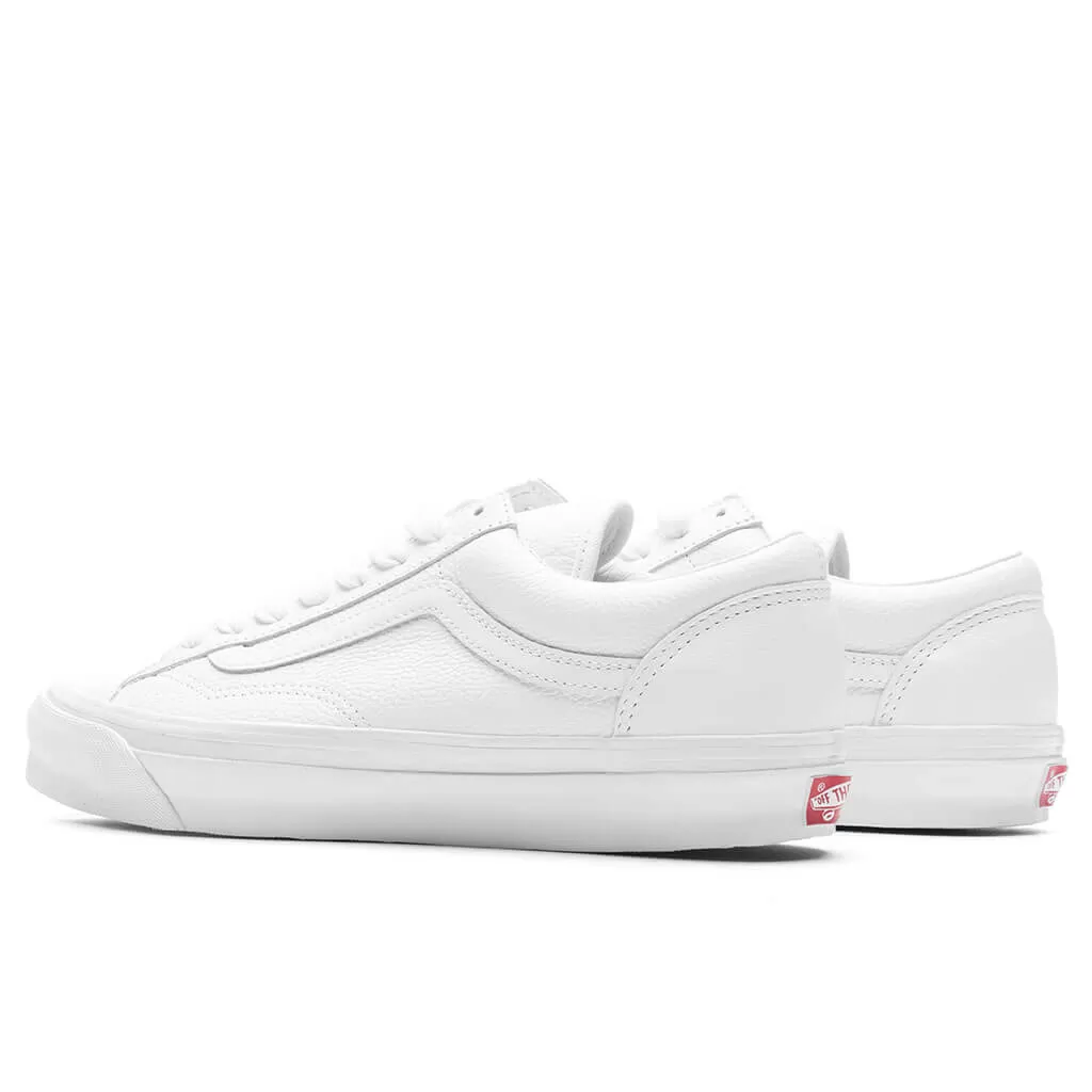 OG Style 36 LX Leather - True White/White