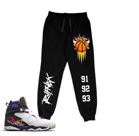 Retro 8 Three Peat Sweatpants - Champ Joggers