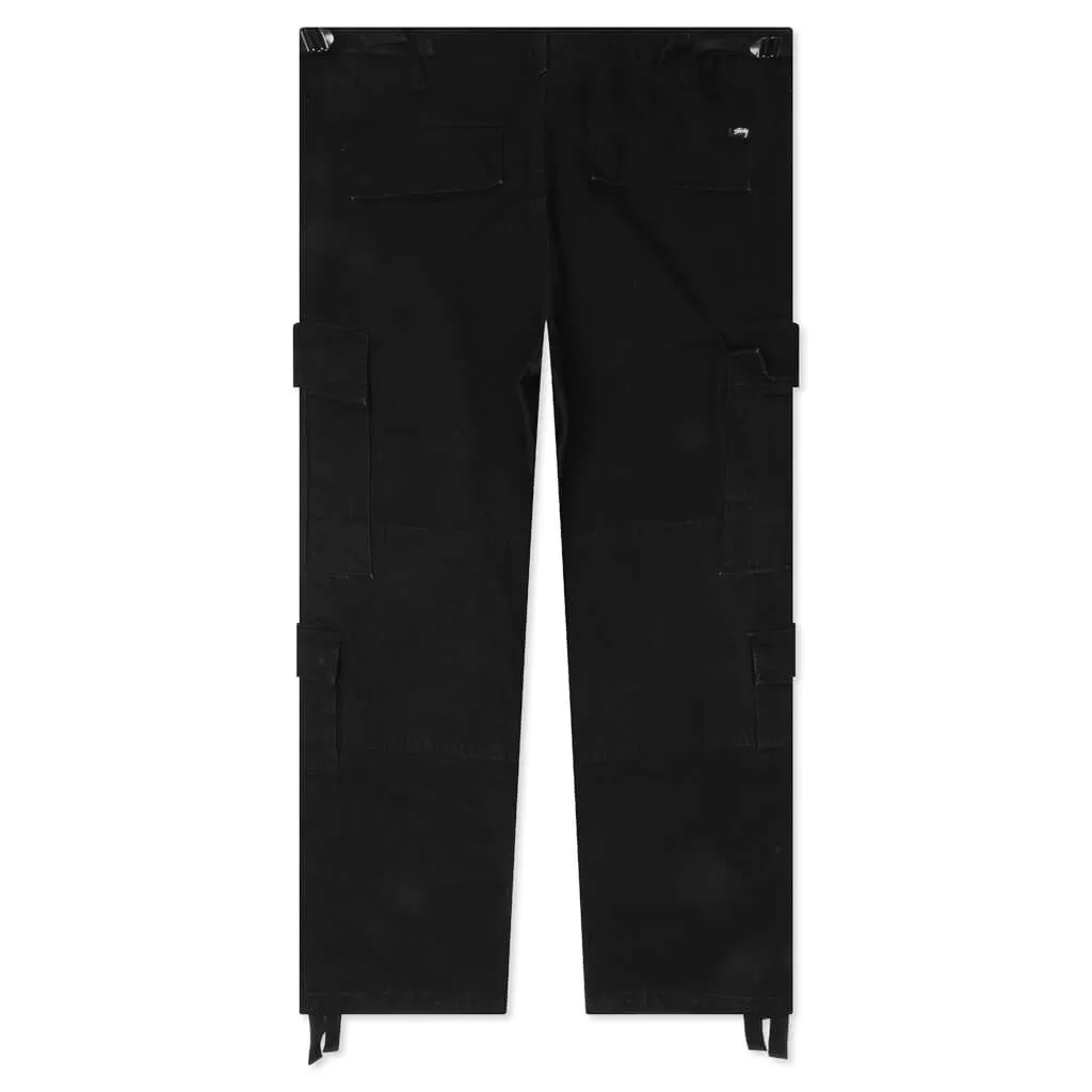 Ripstop Surplus Cargo - Black