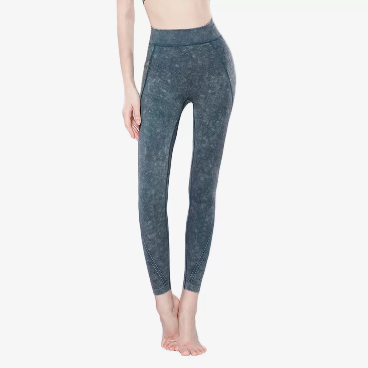 SALE - High Rise Vintage Wash Legging