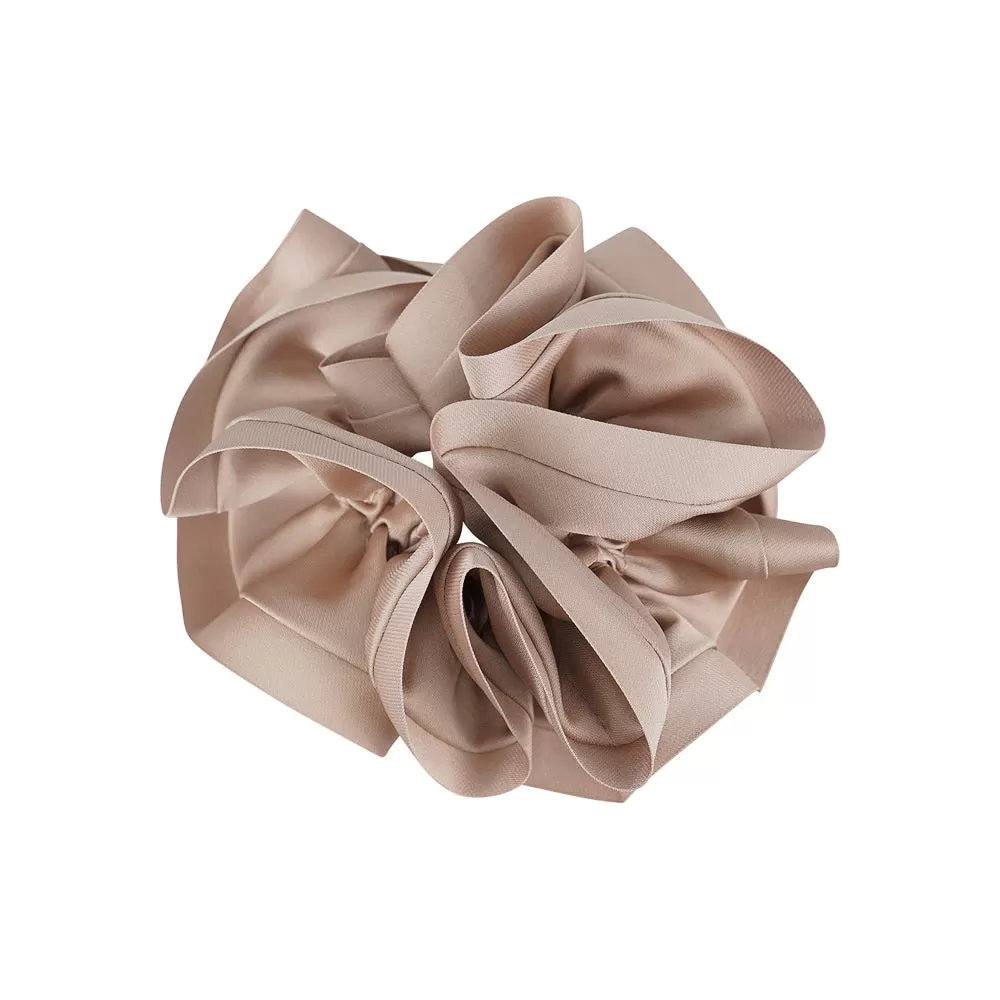 SATIN TRIM CLASSIC SCRUNCHIE