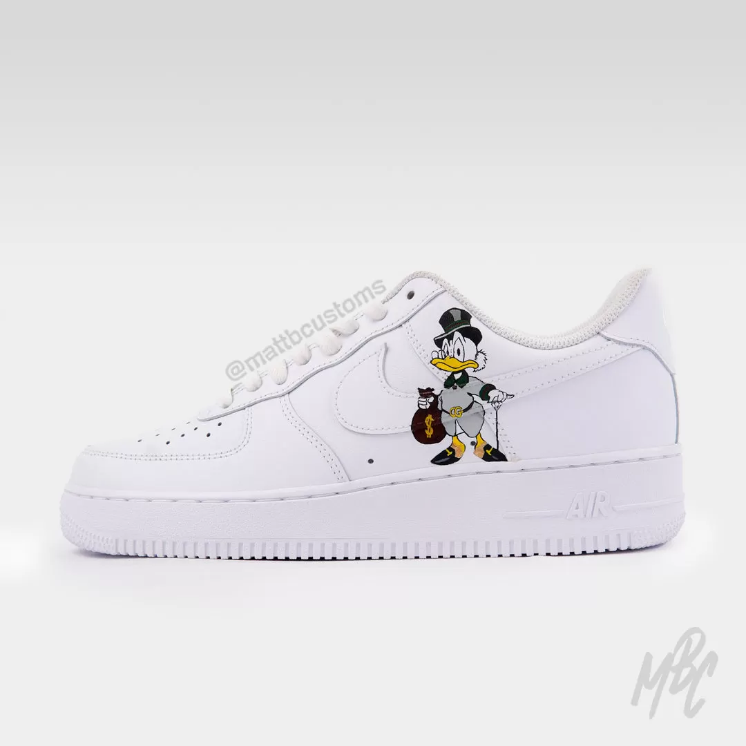 Scrooge the Baller - Air Force 1 Custom