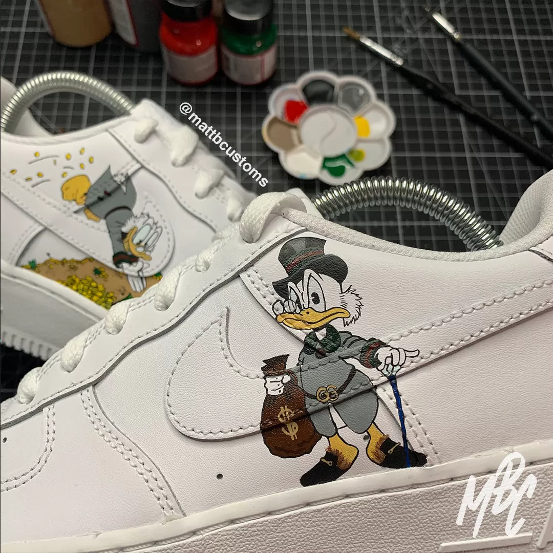 Scrooge the Baller - Air Force 1 Custom