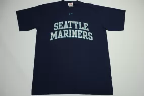 Seattle Mariners Vintage Y2K Nike Center Swoosh M's T-Shirt