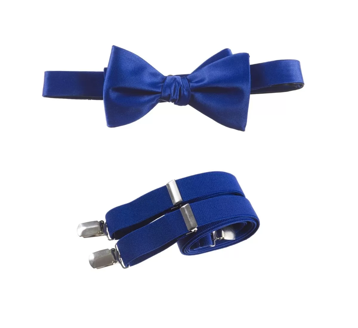 Self-Tie Bow Tie and Suspender Set for Adults