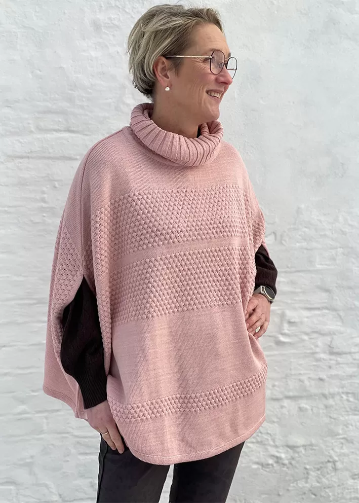 Sibin Linnebjerg Siff Poncho - Nude