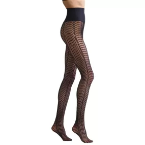 The Ikat Net Tights (Black)