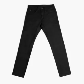 UB Stretch Selvedge Tapered Jeans | Black