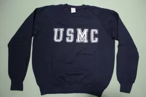 USMC 1979  United States Marine Corp Vintage 70s Military Crewneck Sweatshirt