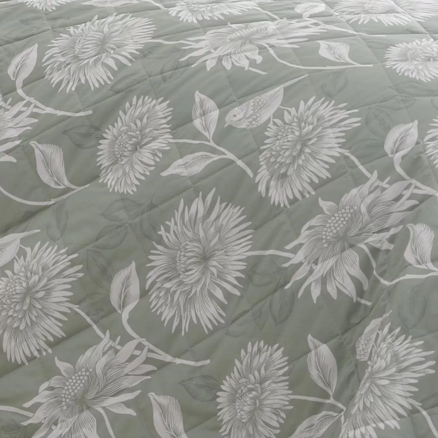 Veronique Teal Bedspread