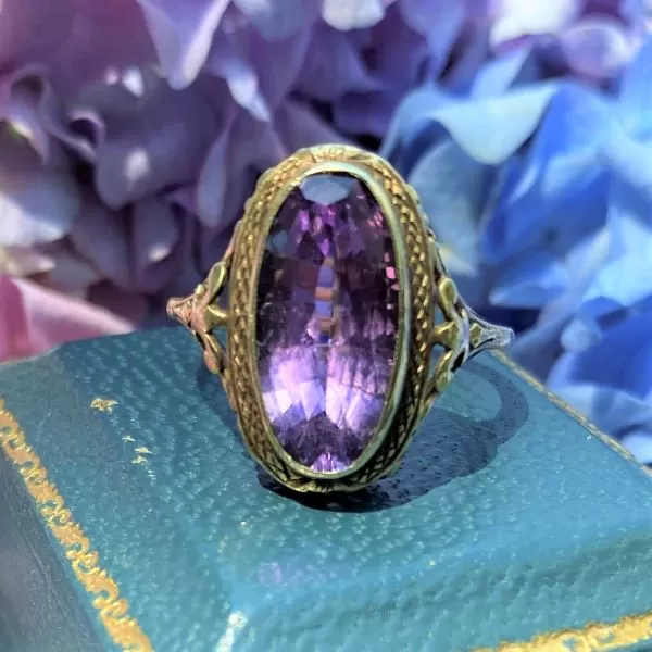 Vintage Amethyst Ring